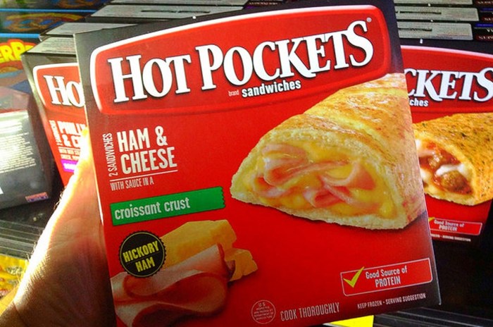 Hot pocket nutrition facts ham and cheese