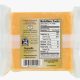 Grated cheddar cheese nutrition