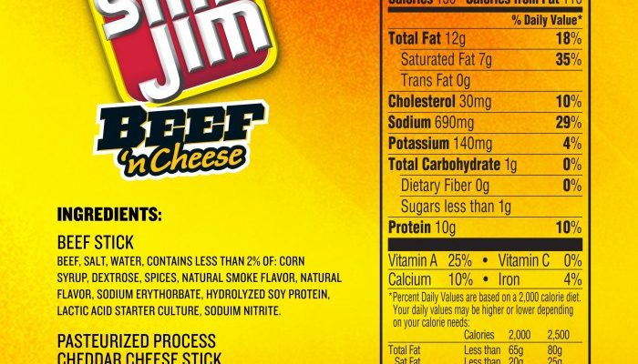 Cheese Stick Nutrition Facts A Comprehensive Guide