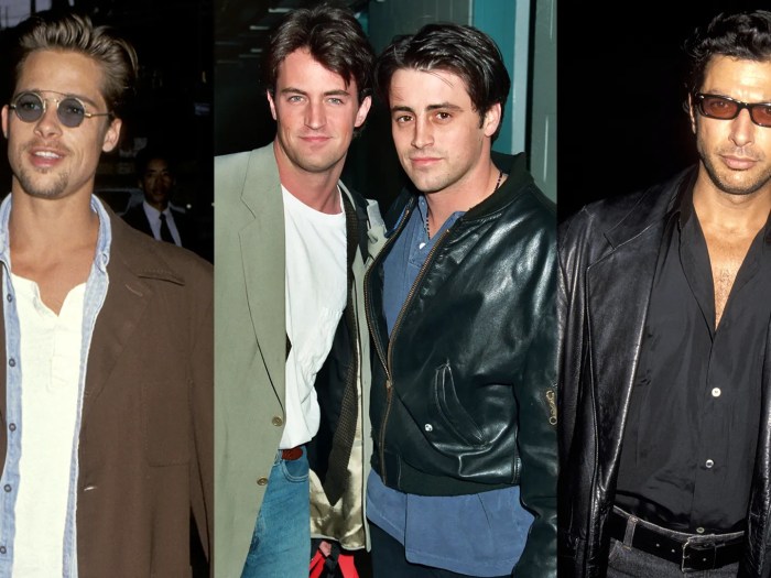 Men's fashion through decades