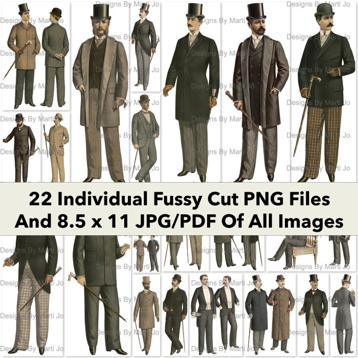 1890's men's fashion