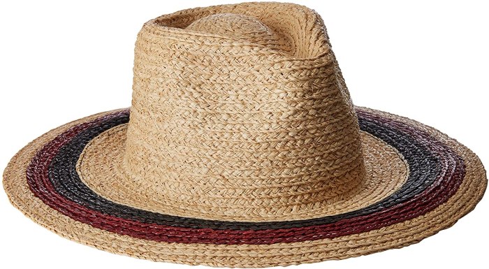 Mens fashion wide brim hat