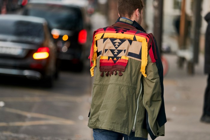 Paris men's street fashion